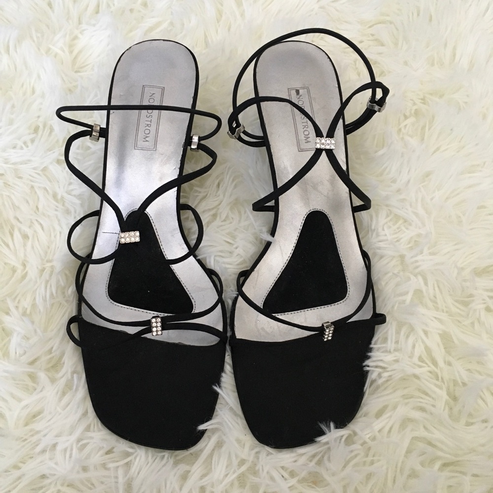 Nordstrom Strappy Heels 8.5